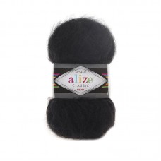 ALIZE MOHAIR CLASSIC NEW 60 черный